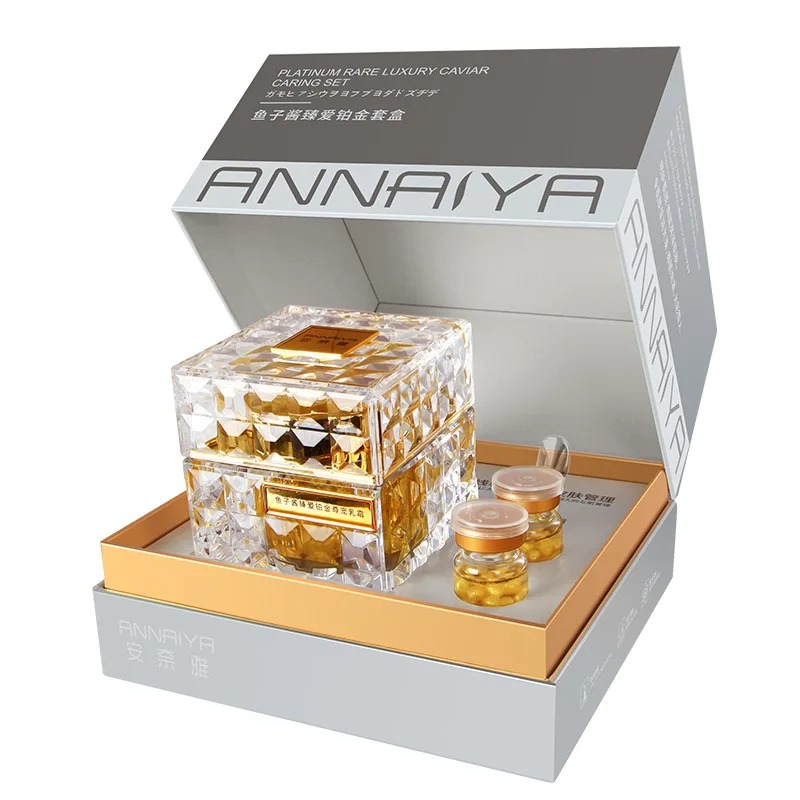 Luxury Skincare Set For Women - 플래티넘 레어 럭셔리 캐비어 케어링 페이셜
