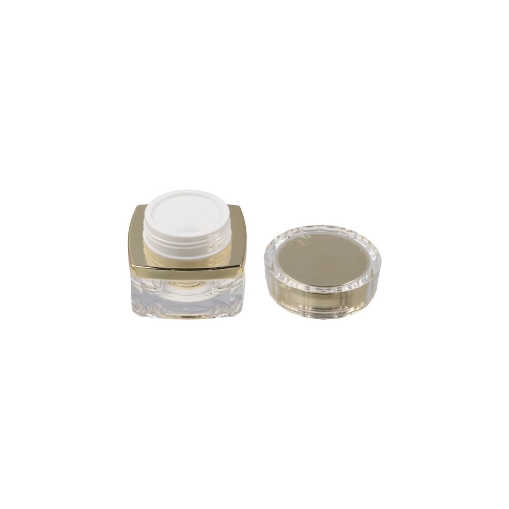 Luxury Gold Skincare - 리필 가능한 고급 페이스 크림 용기