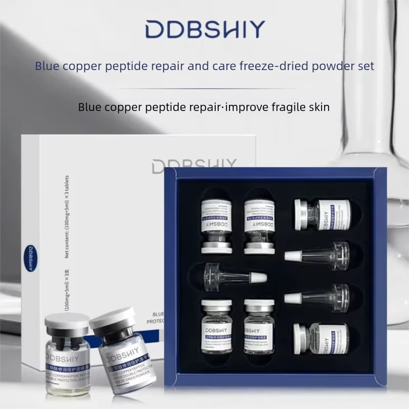 Oligopeptide Wrinkle - 블루 코퍼 펩타이드 GHK-Cu 동결건조 파우더