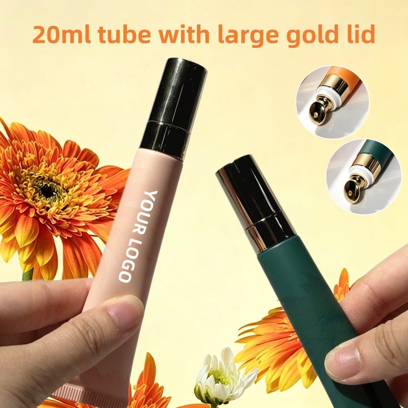 【로고 맞춤 제작】50개 로고 맞춤형 고급 20ml 골 - Luxury Gold Skincare 리뷰 및 가격