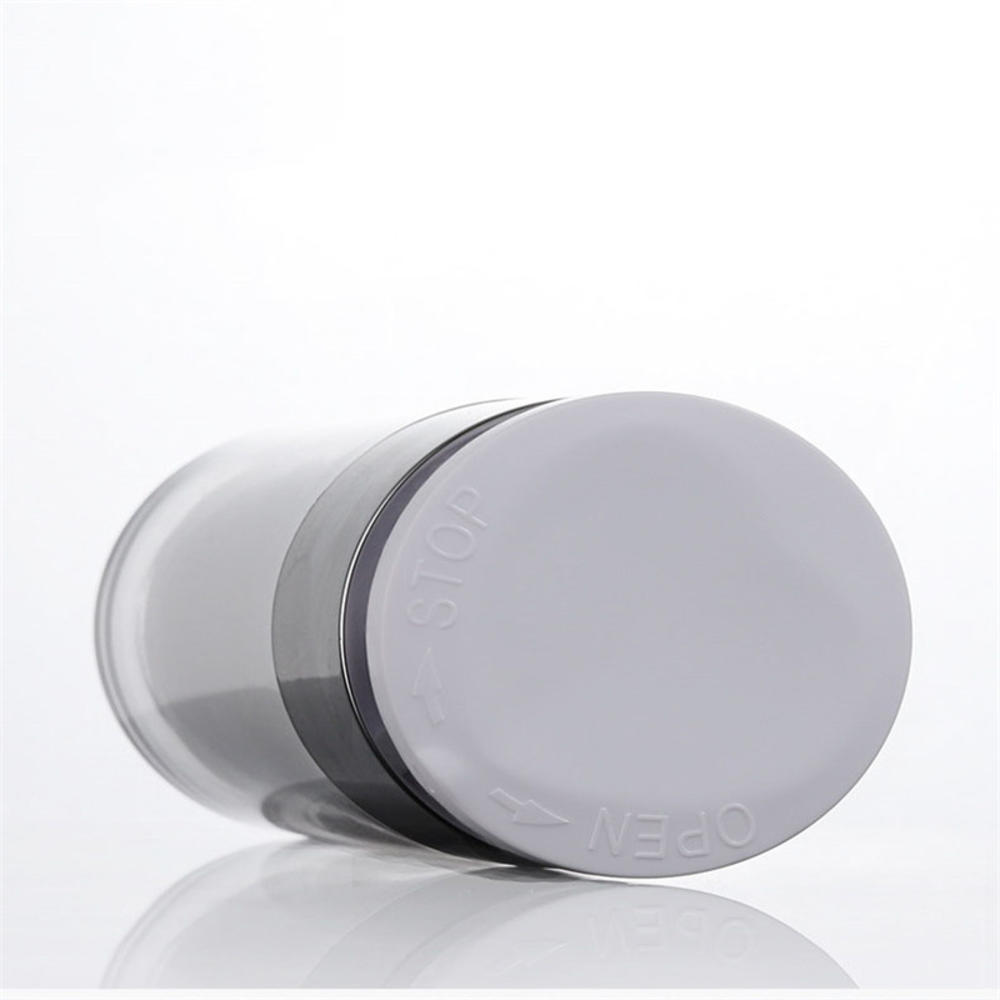 진주 흰색 아크릴 에어리스 병, 라운드 빈 리필 가능  - Luxury Skincare Packaging 리뷰 및 가격
