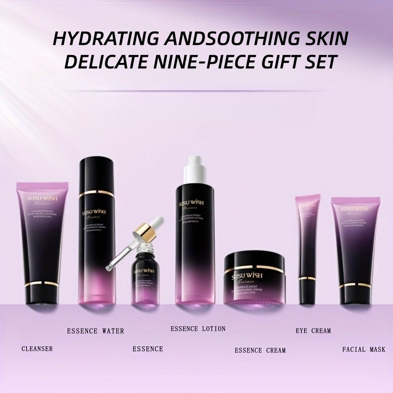 고급스럽고 우아한 9종 보습 에센스 세트, 클렌징 밀크 - Luxury Skincare Daily 리뷰 및 가격