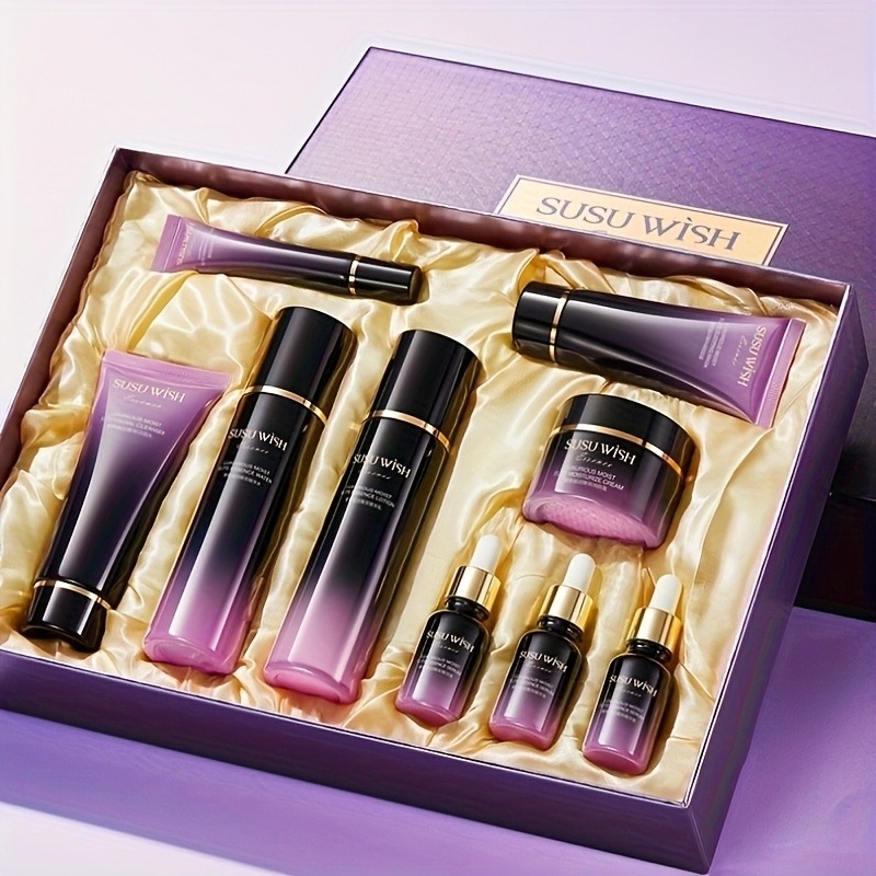 고급스럽고 우아한 9종 보습 에센스 세트, 클렌징 밀크 - Luxury Skincare Daily 리뷰 및 가격