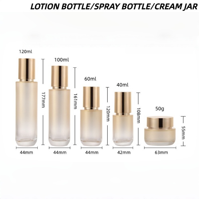 【로고 맞춤 제작】1개 그라데이션 골드 50g 크림 유 - Luxury Skincare Packaging 리뷰 및 가격