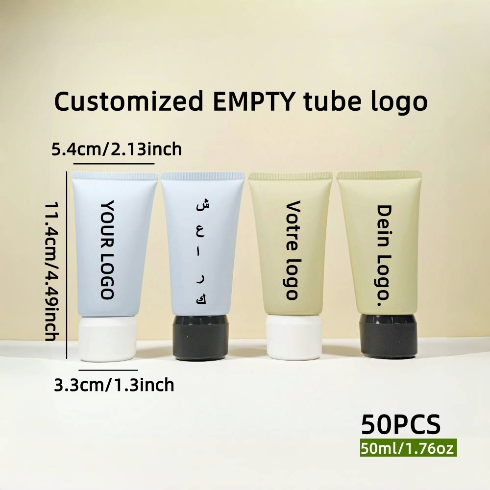 【로고 맞춤】50개 맞춤형 50ml 블랙/화이트 무광  - Luxury Skincare Packaging 리뷰 및 가격