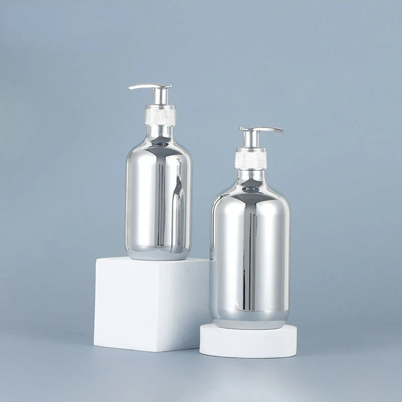 전기 도금 골드 실버 로즈 골드 샴푸 병, 샤워 젤 분 - Luxury Skincare Packaging 리뷰 및 가격
