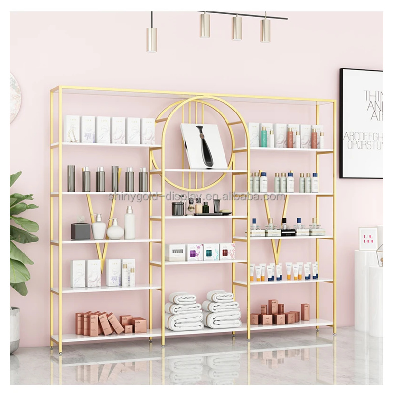 맞춤형 고급 화장품 스킨케어 제품 진열대 향수 매장 인 - Luxury Gold Skincare 리뷰 및 가격