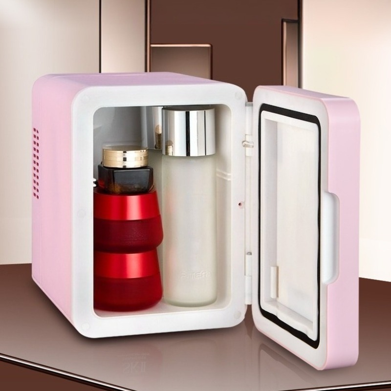 휴대용 미니 메이크업 냉장고 고급 화장품 냉장고 거울  - Luxury Skincare Makeup 리뷰 및 가격