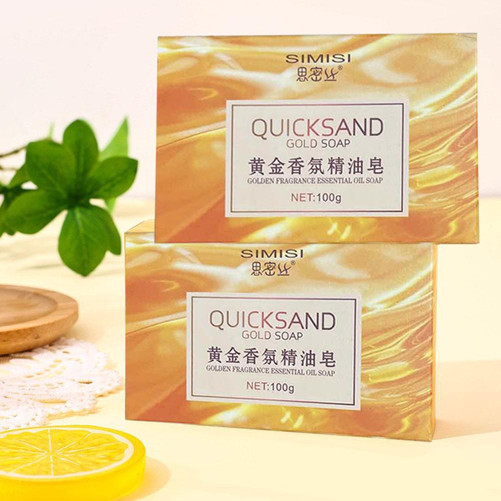 수제 골드 비누, 사다리꼴 고무 펩타이드 함유, 에센셜 - Luxury Gold Skincare 리뷰 및 가격