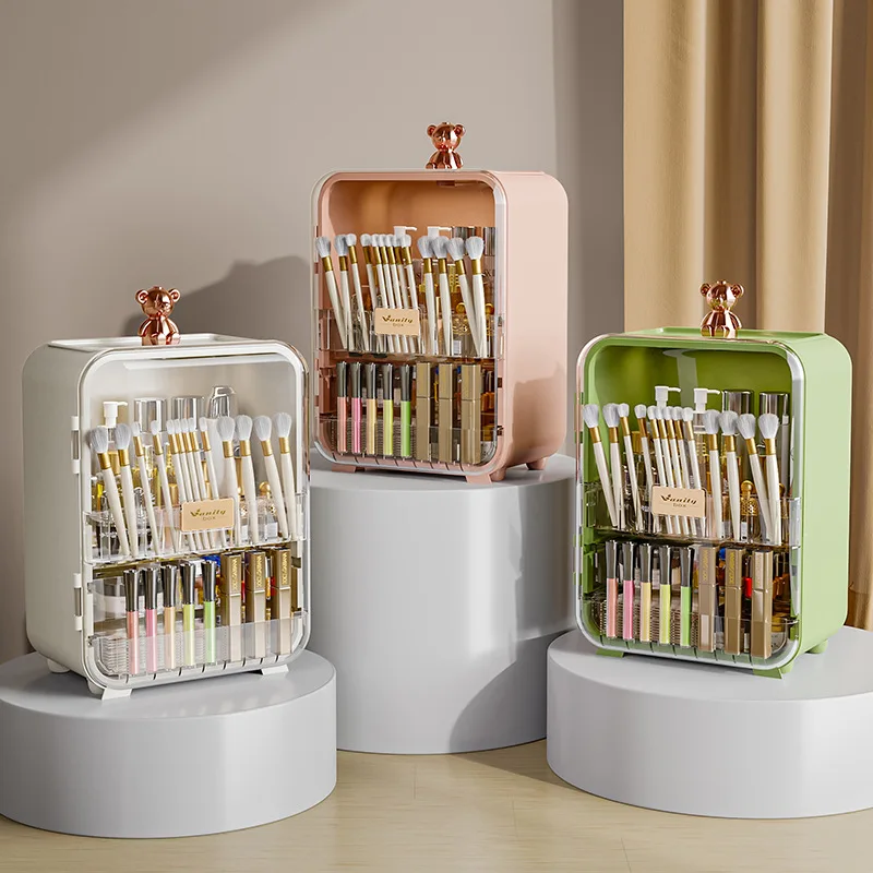 북유럽 스타일 고급 데스크탑 화장품 수납함 LED 조명 - Luxury Skincare Makeup 리뷰 및 가격