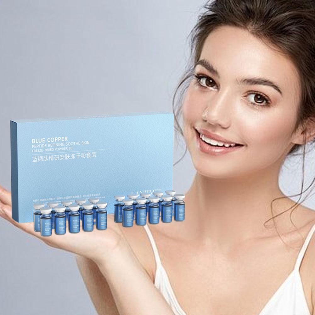 30mg 블루 코퍼 펩타이드 동결건조 파우더 세트 올리 - Oligopeptide Wrinkle 리뷰 및 가격