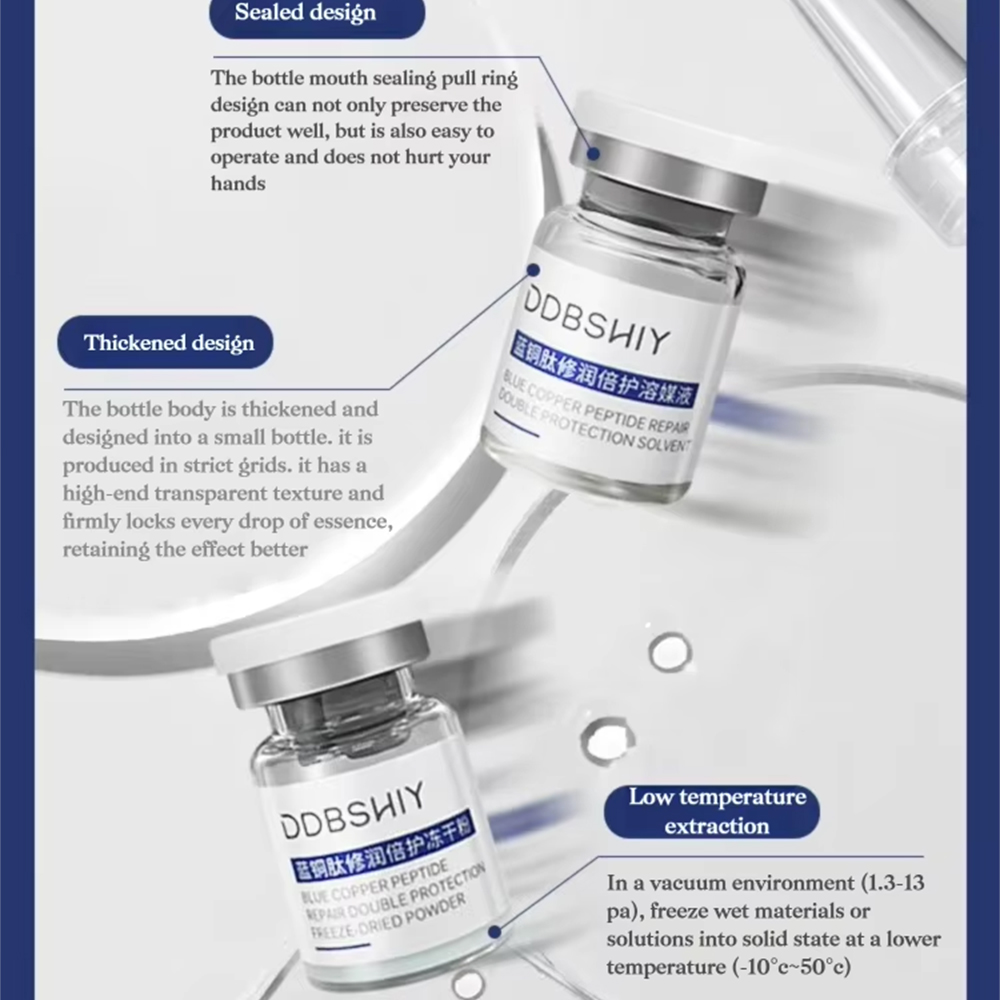 블루 코퍼 펩타이드 GHK-Cu 동결건조 파우더 앰플  - Oligopeptide Wrinkle 리뷰 및 가격